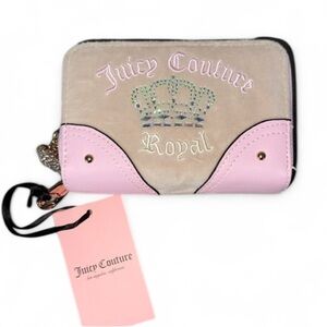 Juicy Couture Pink and Beige Wallet-NWT